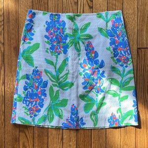 Floral Blue and Green Lilly Pulitzer Women's Skirt